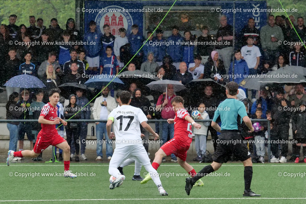 Fußball : C-Junioren : Aufstieg Regionalliga West : SUS 09 Dinslaken - Vfb 03 Hilden am 04.06.2026 in Dinslaken | Fußball : C-Junioren : Aufstieg Regionalliga West : SUS 09 Dinslaken (rotr Trikots)- Vfb 03 Hilden (weiße Trikots) am 04.06.2026 in Dinslaken - Realisiert mit Pictrs.com