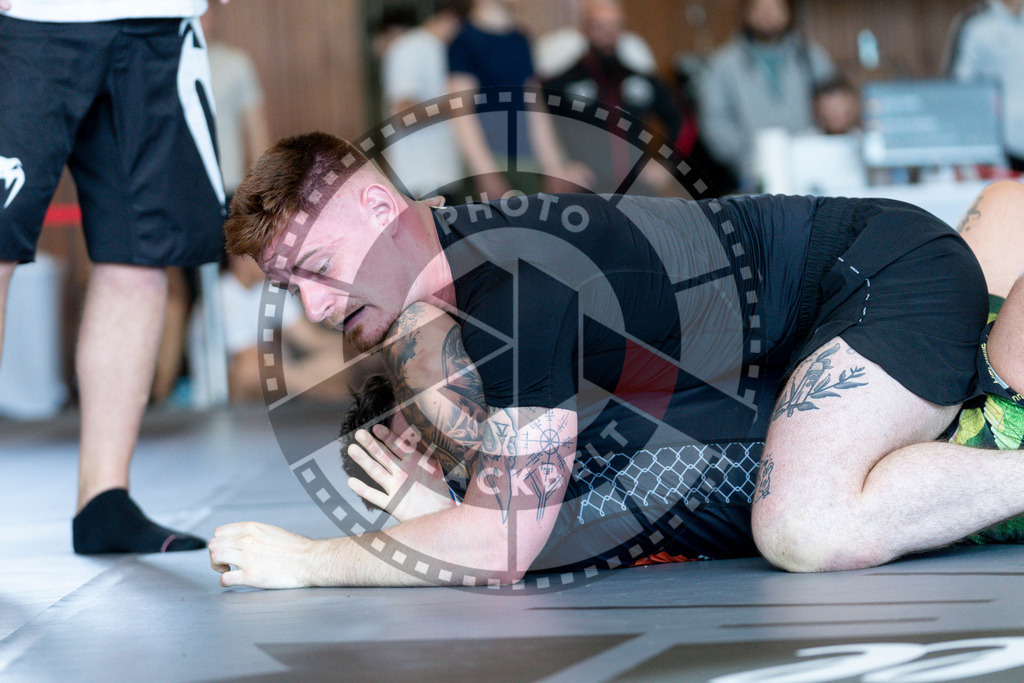 20240608PBB02788 | Fighters compete during the ILLCS VII summer edition luta livre competition in Hannover, Germany, on June 8, 2024.