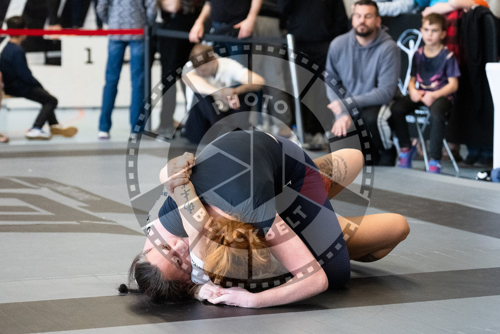 20251129PBB7966 | Fighters compete during the luta livre competition ILLCS XI winter edition on November 29, 2025 in Hannover, Germany.