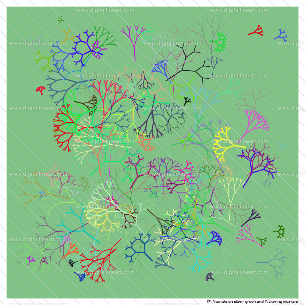 171-fractals-silent-green-and-flickering-mustard | digitallineart - Realisiert mit Pictrs.com