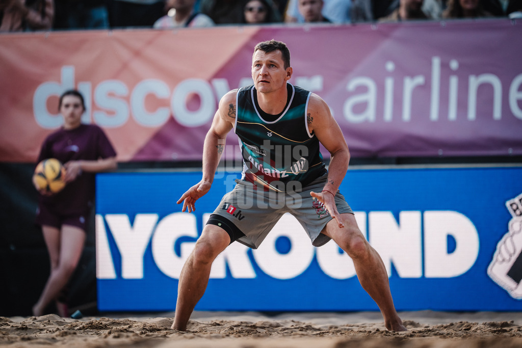 Beachvolleyball | Männer | Allianz German Beach Tour 2025 | Tourstop Düsseldorf | 17.05.2025 | Martins Plavins