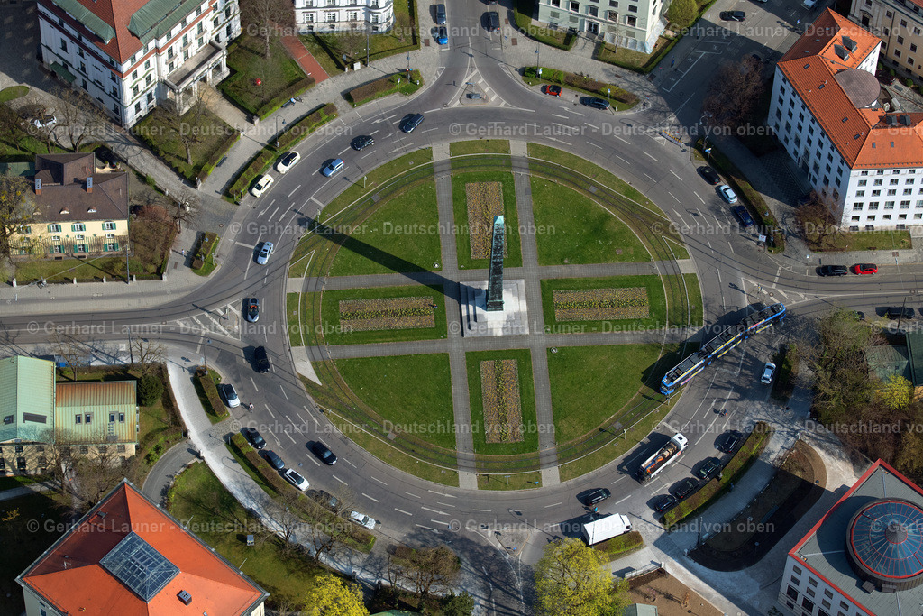 4022593 | Kreisverkehr Karolinenplatz, München im Bundesland Bayern
