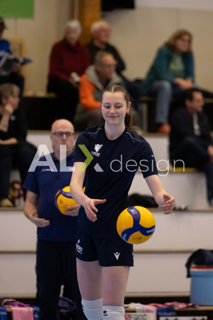 Volleyball I Frauen I Saison 2025-2026 I Volleyball NLA | Women I 1/2 Finals I  VC Kanti Schaffhausen - Sm'Aesch Pfeffingen I 18.03.2026 | 18 Magdalena Kneubühler (CH) (Sm'Aesch Pfeffingen) – Mittelblock - Realisiert mit Pictrs.com