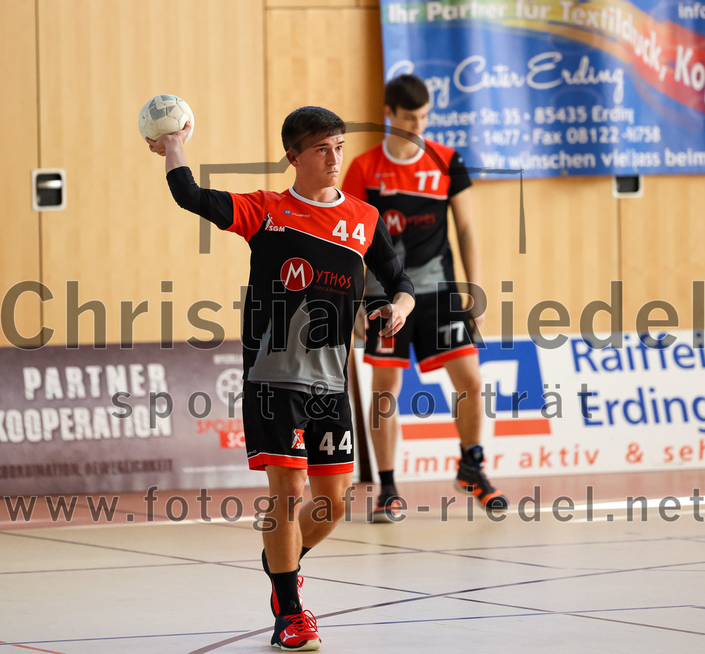 2022-10-16_070_SpVgg_Altenerding_II_gegen_SG_Moosburg_II | Erding, Deutschland, 16.10.2022:
Handball, Bezirksklasse Männer 2022 / 2023, 2. Spieltag, SpVgg Altenerding II gegen SG Moosburg II, Endergebnis: 30:23

Foto: Christian Riedel / fotografie-riedel.net