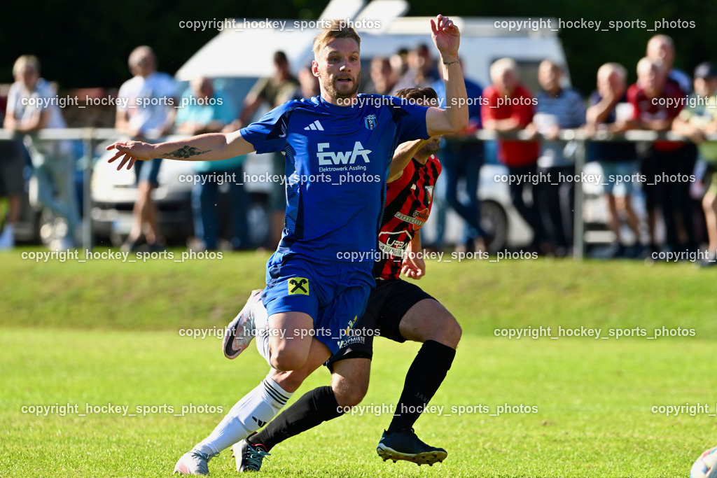 ATUS Nötsch vs. Thal Assling | #72 Ziga Anzelj Thal Assling, ATUS Nötsch vs. Thal Assling, ATUS Nötsch vs. Thal Assling am 31.08.2025 in Nötsch (Dobratsch Arena), Austria, (Photo by Bernd Stefan)