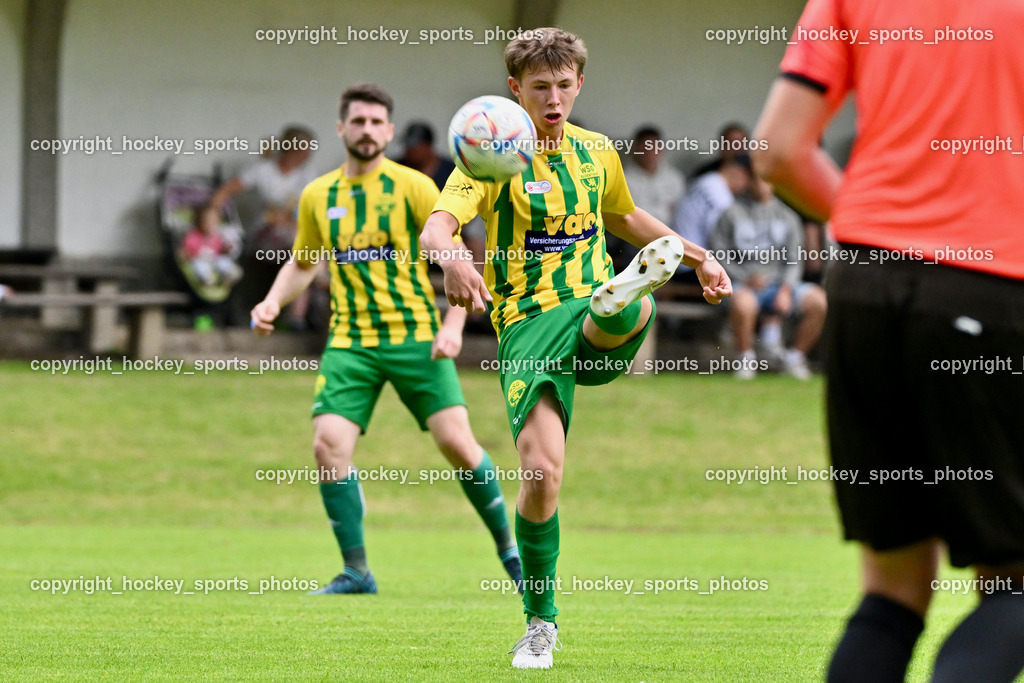 WSG Radenthein vs. St. Michael ob Bleiburg | #19 Simon Hinteregger WSG Radenthein, WSG Radenthein vs. St. Michael ob Bleiburg, WSG Radenthein vs. St. Michael ob Bleiburg  am 15.06.2024 in Radenthein (Sportplatz Radenthein), Austria, (Photo by Bernd Stefan)