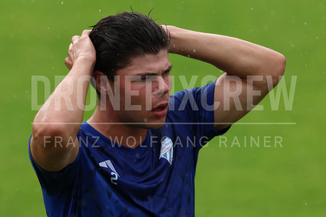 Friendly Match: SC Weiz vs TSV Hartberg in Weiz | Weiz, AUSTRIA, 01.JUL.26 - SOCCER - ADMIRAL Bundesliga, SC Weiz vs TSV Hartberg, test match. The image shows Luca Pazourek (Harberg) during warm up.