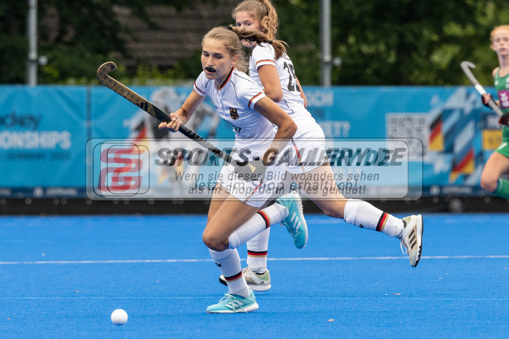 SFE_20230713_0069 | EuroHockey EM U18 Girls Germany vs Ireland am 13.07.2023 in Krefeld (Gerd-Wellen-Hockeyanlage), Photo: Stephan Fehrmann 2023 (Sports-Gallery)