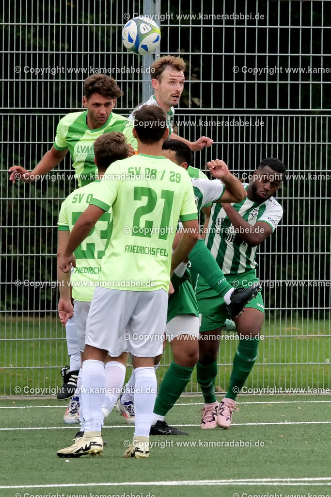 Fußball : Bezirksliga : SV 08/29 Friedrichsfeld - TV Voerde am 15.09.2024 | Fußball : Bezirksliga : SV 08/29 Friedrichsfeld - TV Voerde am 15.09.2024 - Realisiert mit Pictrs.com