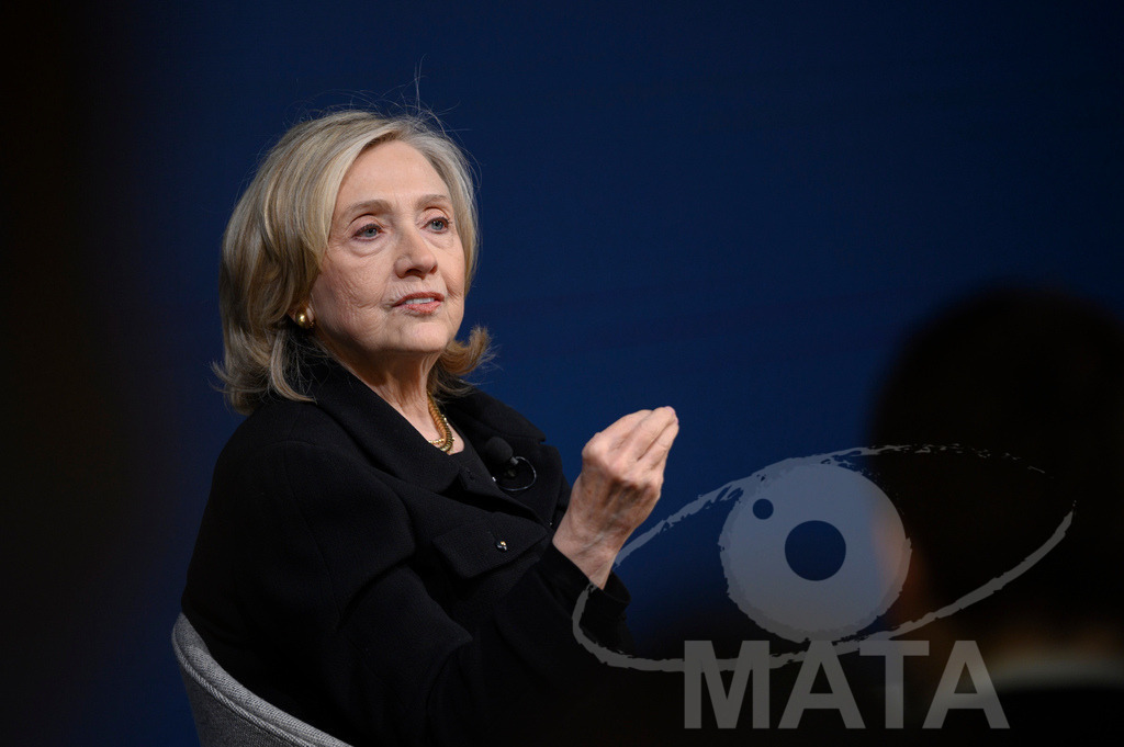 _DWI2740 | Die US-Politikerin Hillary Clinton auf der Veranstaltung Bridging Scholarship and Statecraft im Rahmen der Münchner Sicherheitskonferenz 2026. München, 13.02.2026 Bayern Deutschland  - Realisiert mit Pictrs.com