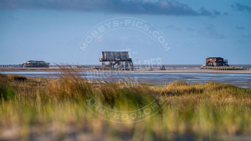 Skyline SPO aus den Dünen | Morgens am Strand