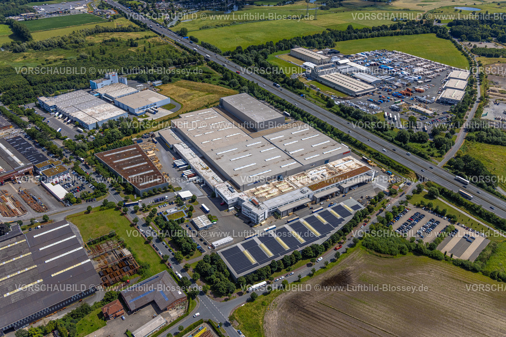 Hamm240706982 | Luftbild, CS Parts Logistics GmbH Logistikdienst, Funke Kunststoffe und Coldstore Hamm, Autobahn A2, Uentrop, Hamm, Ruhrgebiet, Nordrhein-Westfalen, Deutschland