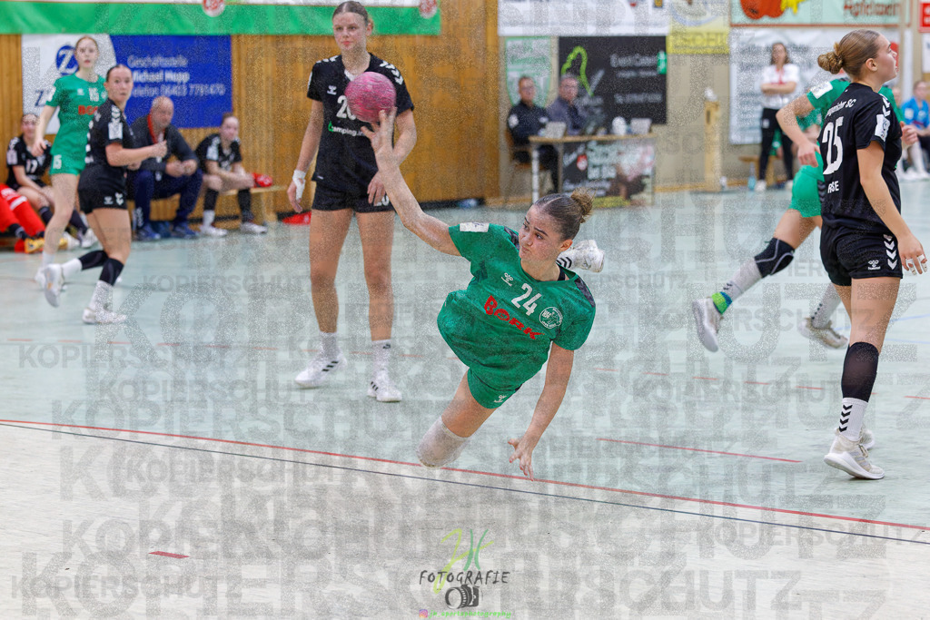 2024-10-19_250 | Jugendbundesliga B-Jugend weiblich; HSG Kleenheim/Langgöns - Longericher SC am 19.10.2024 in Oberkleen (Weidig-Halle) - Realisiert mit Pictrs.com