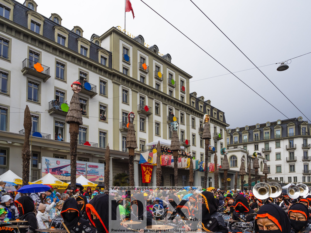 Fritschi-Umzug Luzern 2026 | Foto-Standort: Schweizerhof Luzern - Realisiert mit Pictrs.com