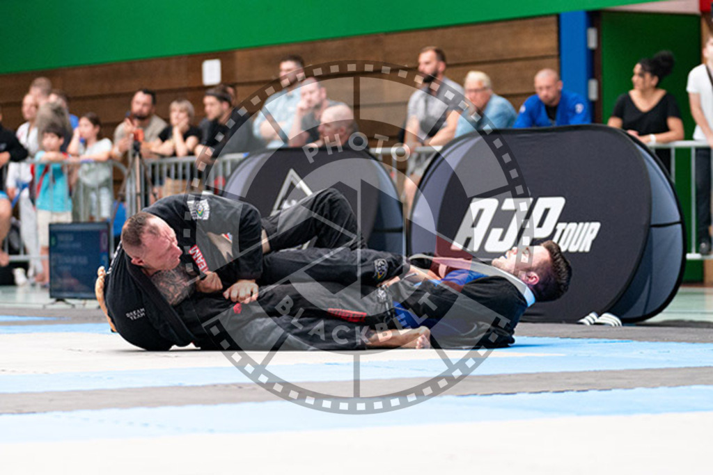 20230826PBB53445 | Fighters compete during the AJP INTLPRO BJJ and grappling competition in Hamburg, Germany, on August 26 2023.
