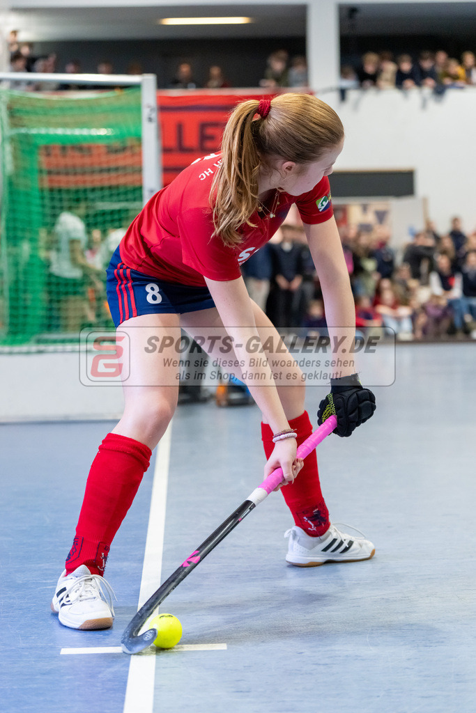 HK_20250223_103169 | Deutsche Meisterschaft wU14 Finale und Ehrungen am 23.2.2025 Düsseldorfer HC, Düsseldorf