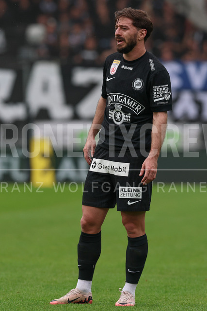 SK Puntigamer Sturm Graz vs TSV Egger Glas Hartberg – Championship Group    | Graz, Austria, 12.Apr.26 - SOCCER - ADMIRAL Bundesliga, SK Puntigamer Sturm Graz vs TSV Egger Glas Hartberg. The image shows Otar Kiteishvili (STU).    