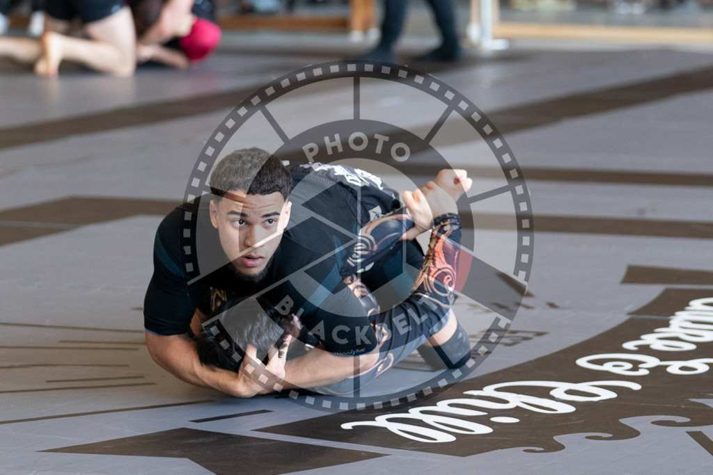 20250329PBB1115 | Fighters compete during the International Luta Livre (ILLCS) Germany IX Spring 2025 Competition spring on March 29, 2025 in Hannover, Germany.© Chiara Dazi