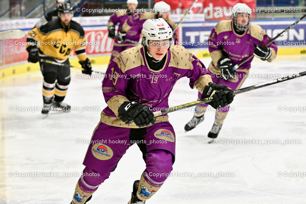 EC Kellerberg vs. EC Arnoldstein | #19 Nussbaumer Patrick-Erwin EC Kellerberg, EC Kellerberg vs. EC Arnoldstein, EC Kellerberg vs. EC Arnoldstein am 31.01.2025 in Villach (Stadthalle Villach), Austria, (Photo by Bernd Stefan)
