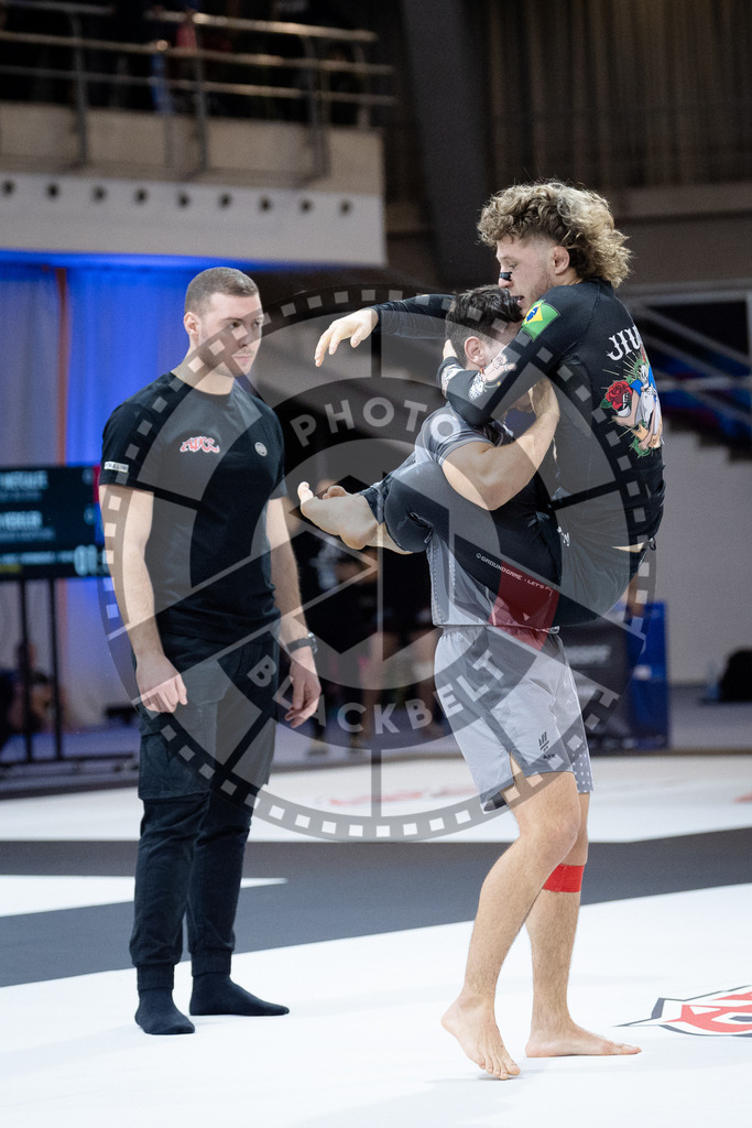 20260214PBB1998 | Fighters compete during the ADCC European Trials  competition day 1 in Belgrade, Serbia, on February 14, 2026.