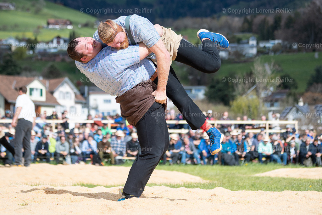 Schwingen -  Rheintal-Oberländer 2023 | Altstätten, 2.4.23, Schwingen - Rheintal-Oberländer.