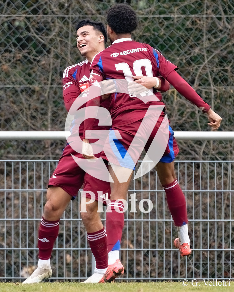 1ere Ligue Classic - Meyrin FC v Servette FC M-21 | during the 1ere Ligue Classic game between Meyrin FC and Servette FC M-21 at Stade des Arberes in Meyrin, Switzerland