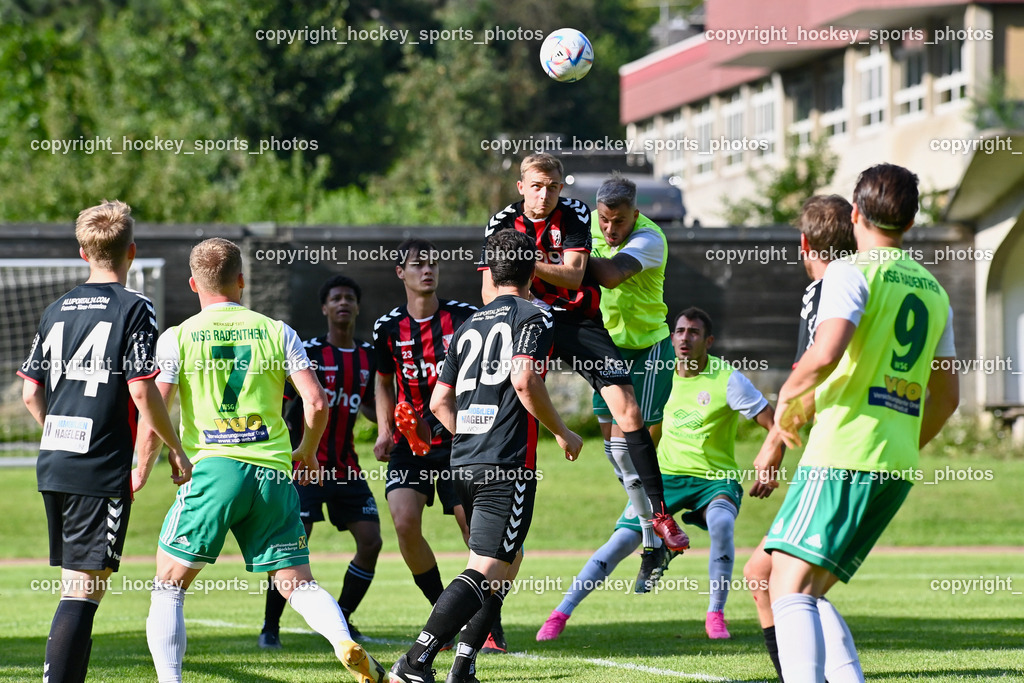 WSG Radenthein vs. ESV Admira Villach 15.8.2023 | #13 Nico Leo Winkler, #5 Denis Sme
