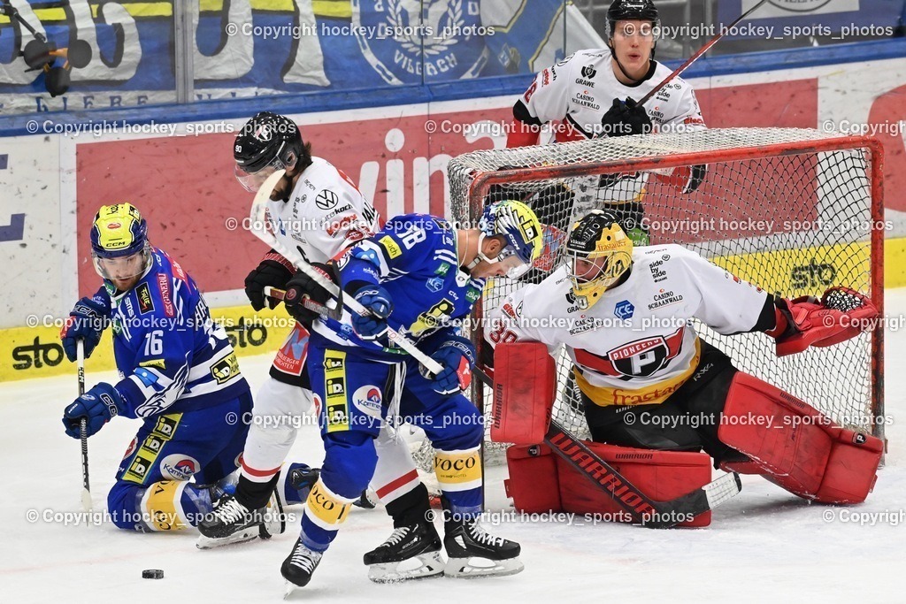 EC IDM Wärmepumpen VSV vs. Pioneers Vorarlberg 13.1.2024 | #16 Hancock Kevin, #90 Pallestrang Alexander, #88 Luciani Anthony, #30 Caffi Alex