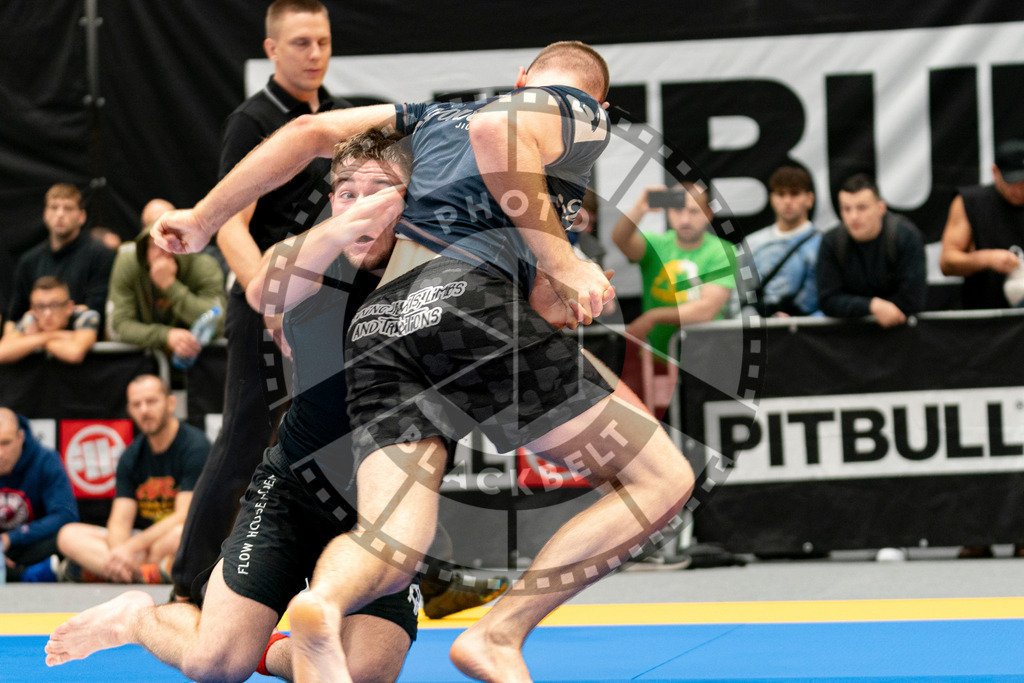 20230916PBB1003 | Fighters compete during the grappling tournement ADCC Trials (European, Middle East and African Championship) in Warsaw, Poland, on September 16, 2023.