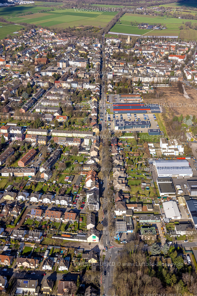 Gelsenkirchen230211052 | Luftbild, Ortsansicht Resse, Ewaldstraße, Resse, Gelsenkirchen, Ruhrgebiet, Nordrhein-Westfalen, Deutschland