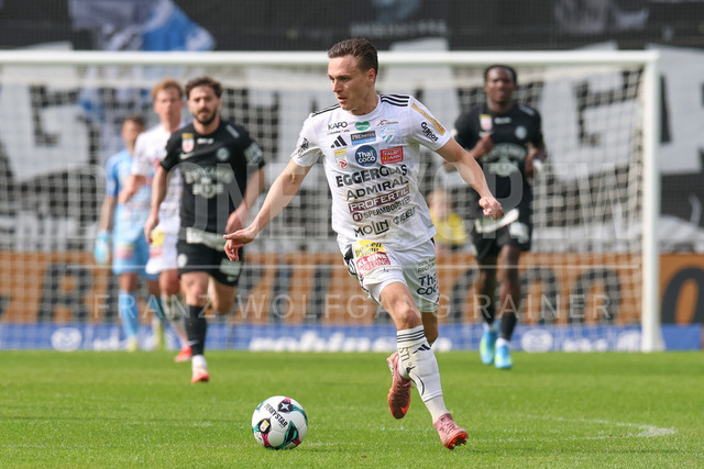 SK Puntigamer Sturm Graz vs TSV Egger Glas Hartberg – Championship Group    | Graz, Austria, 12.Apr.26 - SOCCER - ADMIRAL Bundesliga, SK Puntigamer Sturm Graz vs TSV Egger Glas Hartberg. The image shows Lukas Fridrikas (Hartberg).    