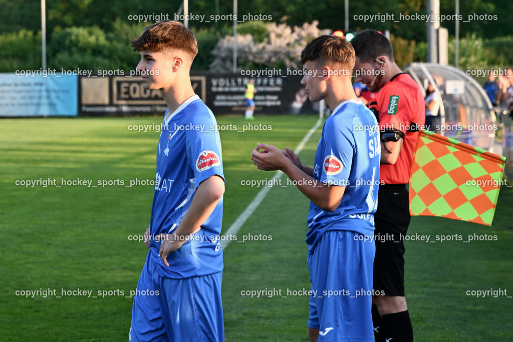 SAK vs. SV Dellach Gail 17.6.2023 | #6 Noah Sandrieser, #14 Timo Günther Drussnitzer