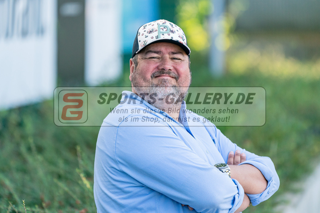 HK_20231007_902812 | 1.Bundesliga Damen Düsseldorfer HC - Großflottbeker THGC am 7.10.2023 DHC, Düsseldorf , Mark Spieker ( Trainer Düsseldorfer HC )