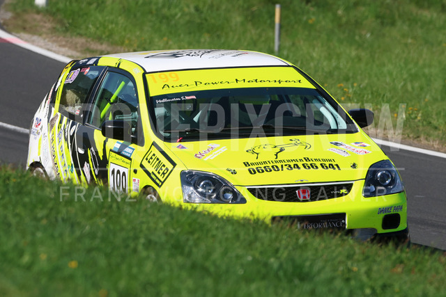 FIA European Hill Climb Championship – Rechberg 2026 | FIA European Hill Climb Championship at Rechberg, held from 24 to 26 April 2026 near Tulwitz, Styria, Austria. The image shows Stefan MEHLMAIER (AUT) Honda Civic Type R.