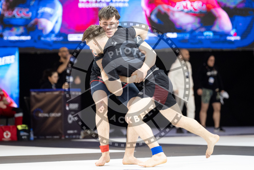 20260214PBB1923 | Fighters compete during the ADCC European Trials  competition day 1 in Belgrade, Serbia, on February 14, 2026.