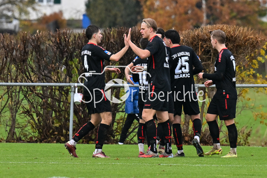 TSV Hollenbach - TSV Aindling | Jubel nach 1-2