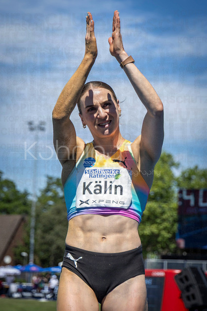 Multisport Event; Ratingen, 28.06.2026 | RATINGEN, GERMANY - JUNE 28, 2026 : Annik Kälin (SUI / Switzerland) competing in the Long jump during the Multisport Event at Stadion Ratingen on June 28, 2026 in Ratingen, Germany.