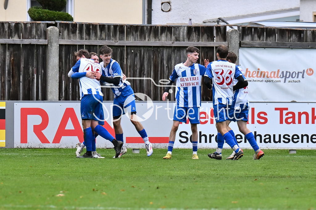 BC Aichach II - TSV Kühbach II | Jubel nach 0-1
