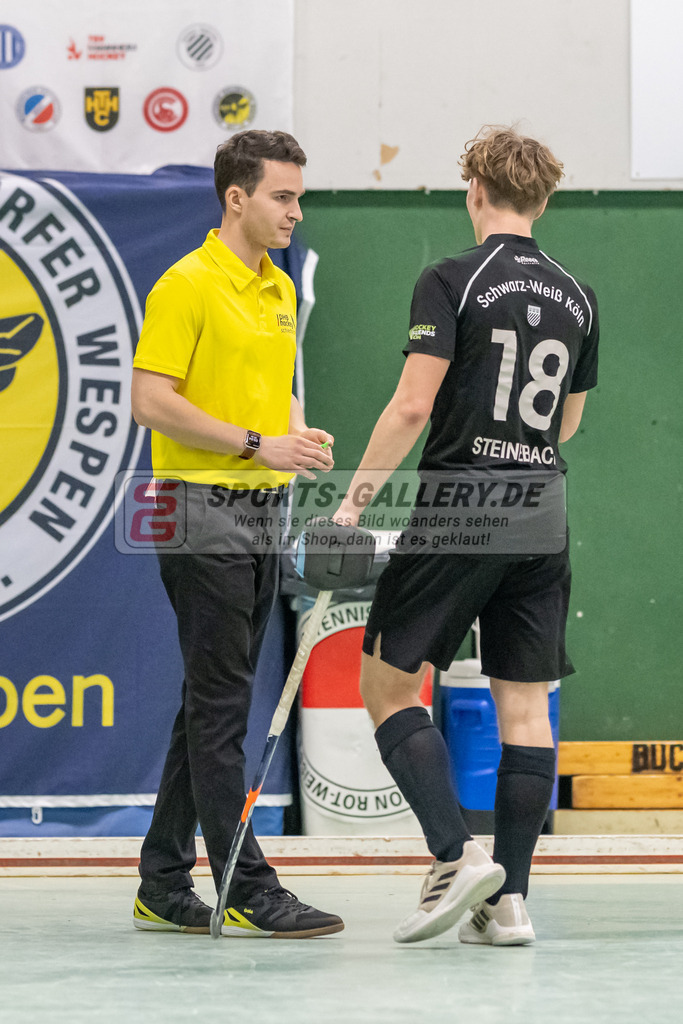 SFE_20230304_0030 | Deutsche Meisterschaft Männliche U16 Halle 2023 am 04.03.2023 in Köln (KTHC Stadion Rot-Weiss Köln Tennis and Hockey Club), Photo: Stephan Fehrmann 2022 (Sports-Gallery)