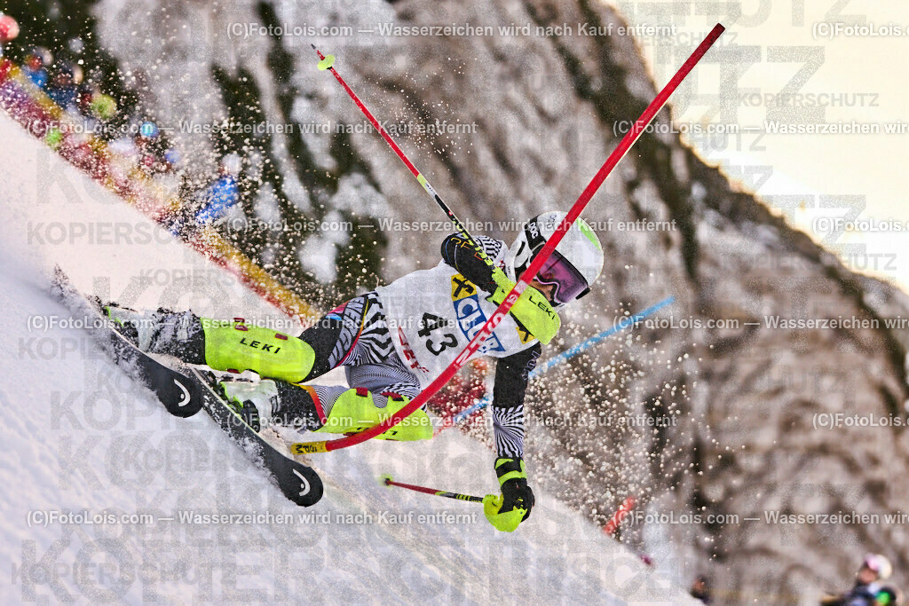 ALP2285_NWC-OAC-Slalom-I DG-II_Wurzer Laurent | (C)FotoLois.com, Alois Spandl, NWC+OAC-Schüler-Slalom 1 auf dem Hochkar, Sa 7. Jänner 2023.