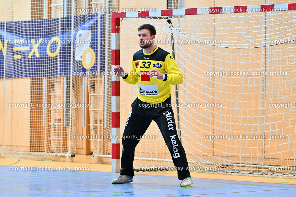 SC Ferlach vs. ALPA HC Hard | #33 STRIEBNIG Florian SC Ferlach, SC Ferlach vs. ALPA HC Hard, SC Ferlach vs. ALPA HC Hard am 30.04.2024 in Ferlach (Ballspielhalle Ferlach), Austria, (Photo by Bernd Stefan)