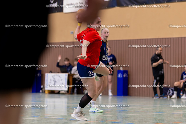 Handball I Damen I Saison 2025-2026 I Verbandsliga Süd I 15. Spieltag I HSG Kalkberg 06 - HSG Holsteinische Schweiz 085 | Louisa-Marie Biehl (36, HSG Holsteinische Schweiz) - Realisiert mit Pictrs.com