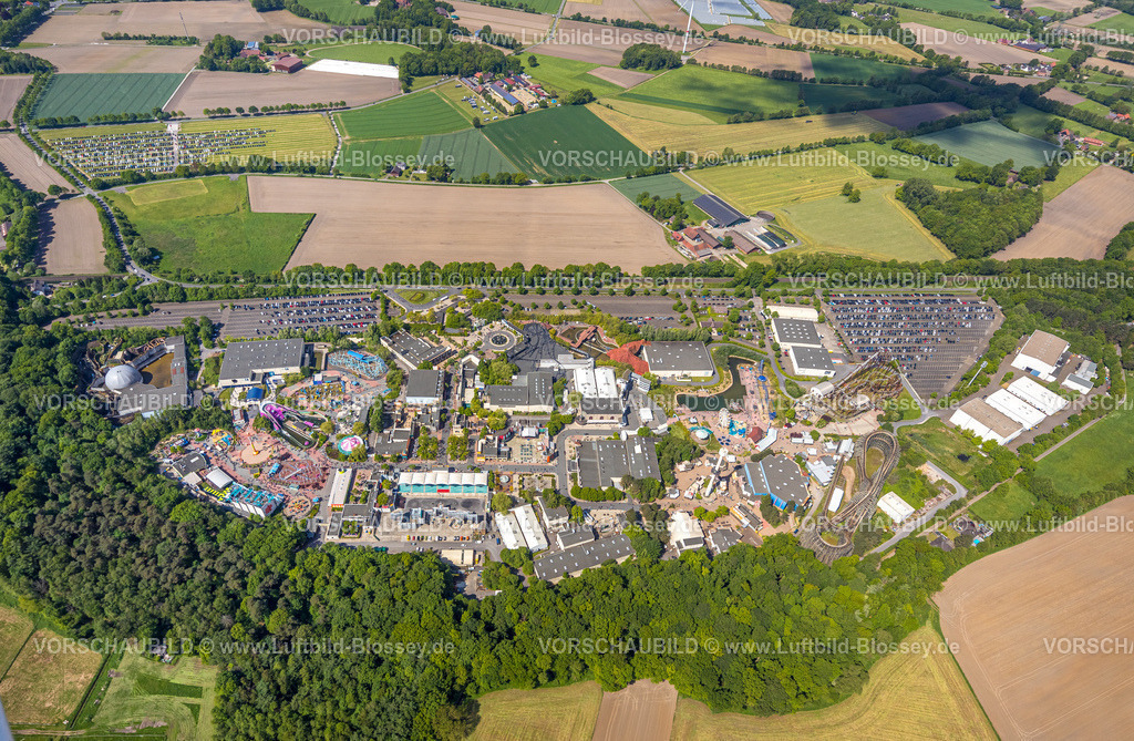 Bottrop230510117Kirchhellen | Luftbild, Movie Park Germany, Freizeitpark zum Thema Film, Kirchhellen-Nord-Ost, Bottrop, Ruhrgebiet, Nordrhein-Westfalen, Deutschland