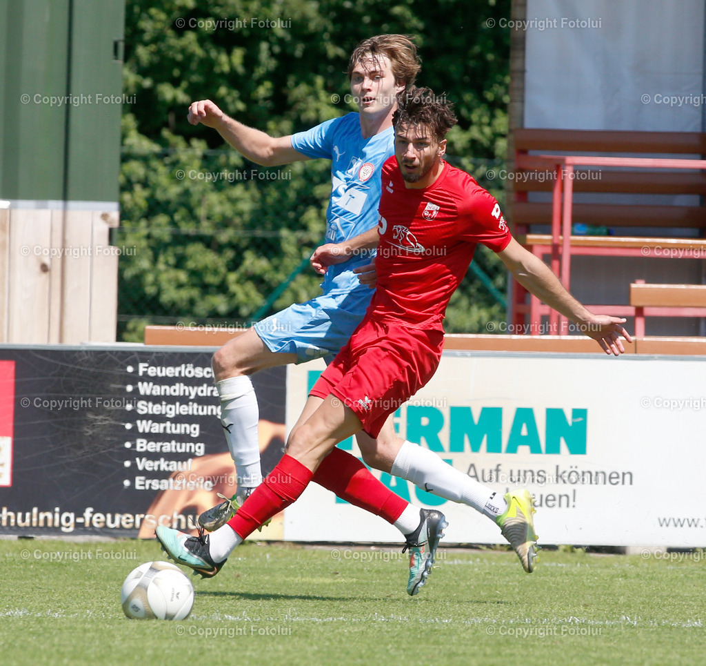 A_LUI_19072025_24 | SPORT,FUSSBALL ,TESTSPIEL ASKOE OEDT-UNION RAIFFEISEN MONDSEE 19.07.2025 IM BILD:TONI BARISIC (OEDT) UND ELIAS FASCHING (MONDSEE) FOTO:FOTOLUI