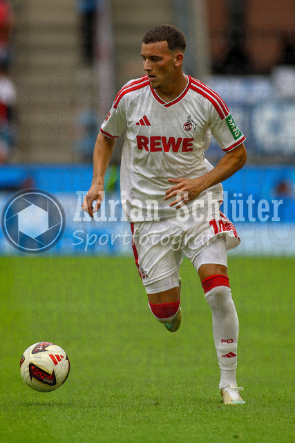 29.08.2026, GER, Fussball, Herren, Bundesliga , 1. Bundesliga, Saison 2026/2027, 1. FC Köln - TSG 1899 Hoffenheim | Said El Mala (KOE) in Aktion am Ball, Einzelaktion