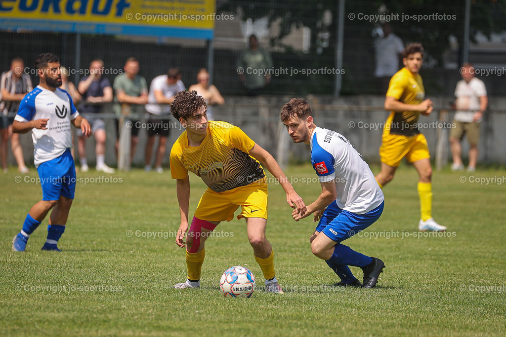 BQ3I4296 | 11.06.2023; Relegation Rückspiel zur Kreisliga A Dillenburg; Rasenplatz Sinn; SG Sinn/Hörbach - SSV Wissenbach; Ergebnis 2:1 (1:0)
