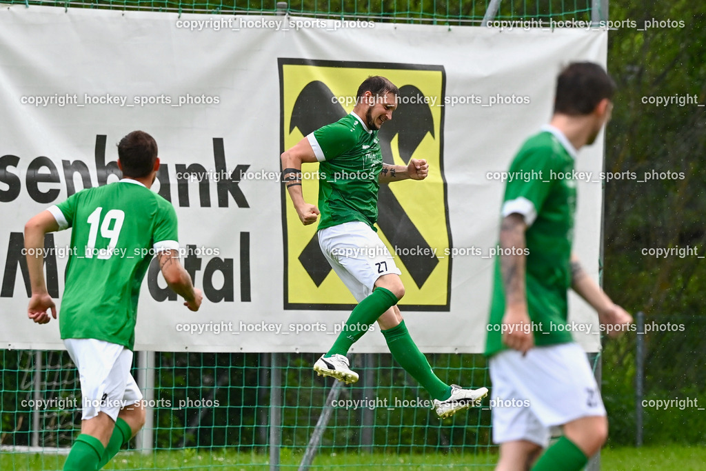 SV Malta vs. SV Rapid Feffernitz 3.6.2023 | Jubel SV Rapid Feffernitz, #27 Michael Smoliner Torschütze
