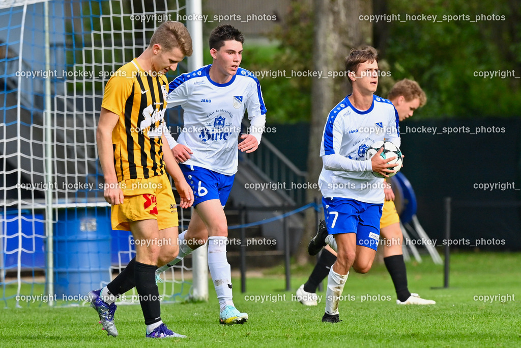 SK Treibach Juniors vs. SC Reichenau 17.9.2022 | #4 Thomas Gellan, #6 Jonas Leitner, #7 Samuel Mario Lauhard