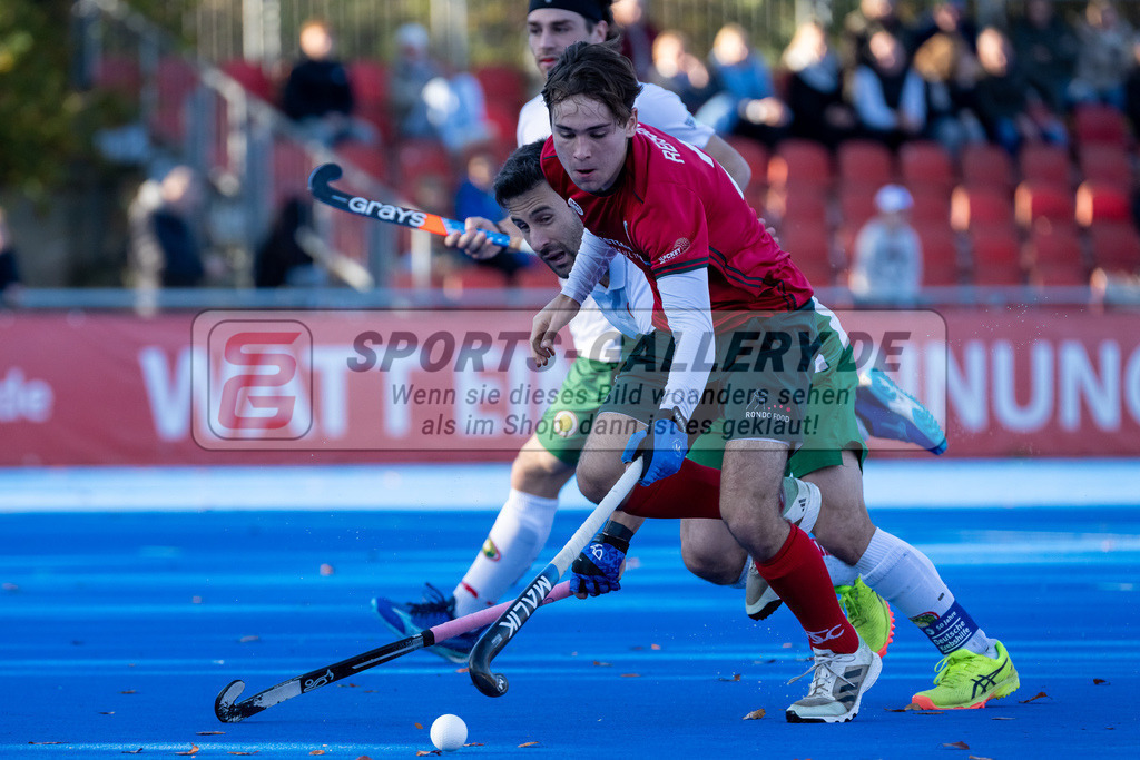 HK_20241103_108549 | 1. Bundesliga Herren Crefelder HTC - Hamburger Polo Club am 3.11.2024 CHTC Krefeld, Krefeld , Reissinger Hans ( Crefelder HTC #21 )