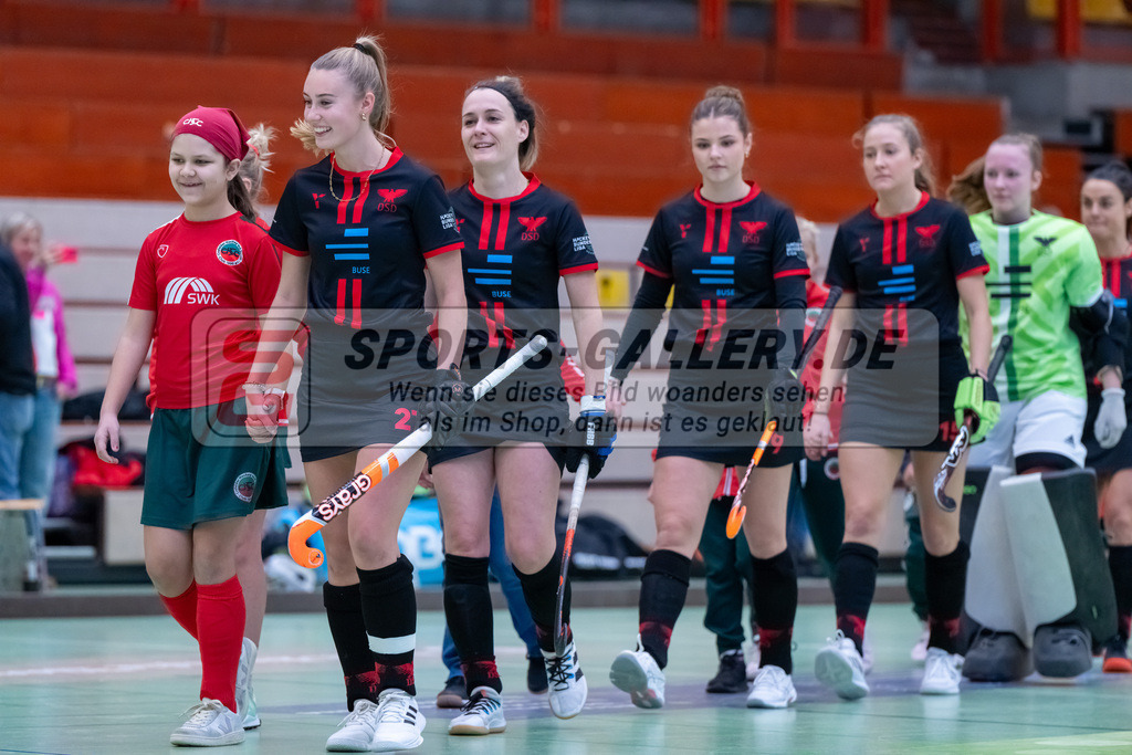 HK_20241214_100042 | 2. Bundesliga Halle Damen Crefelder HTC - DSD Düsseldorf am 14.12.2024 Halle Glockenpitz, Krefeld ,